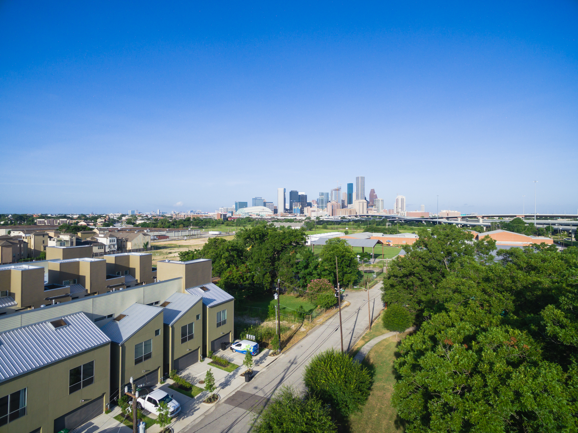 Top View of Katy Suburban Houses - Forge Home Consulting